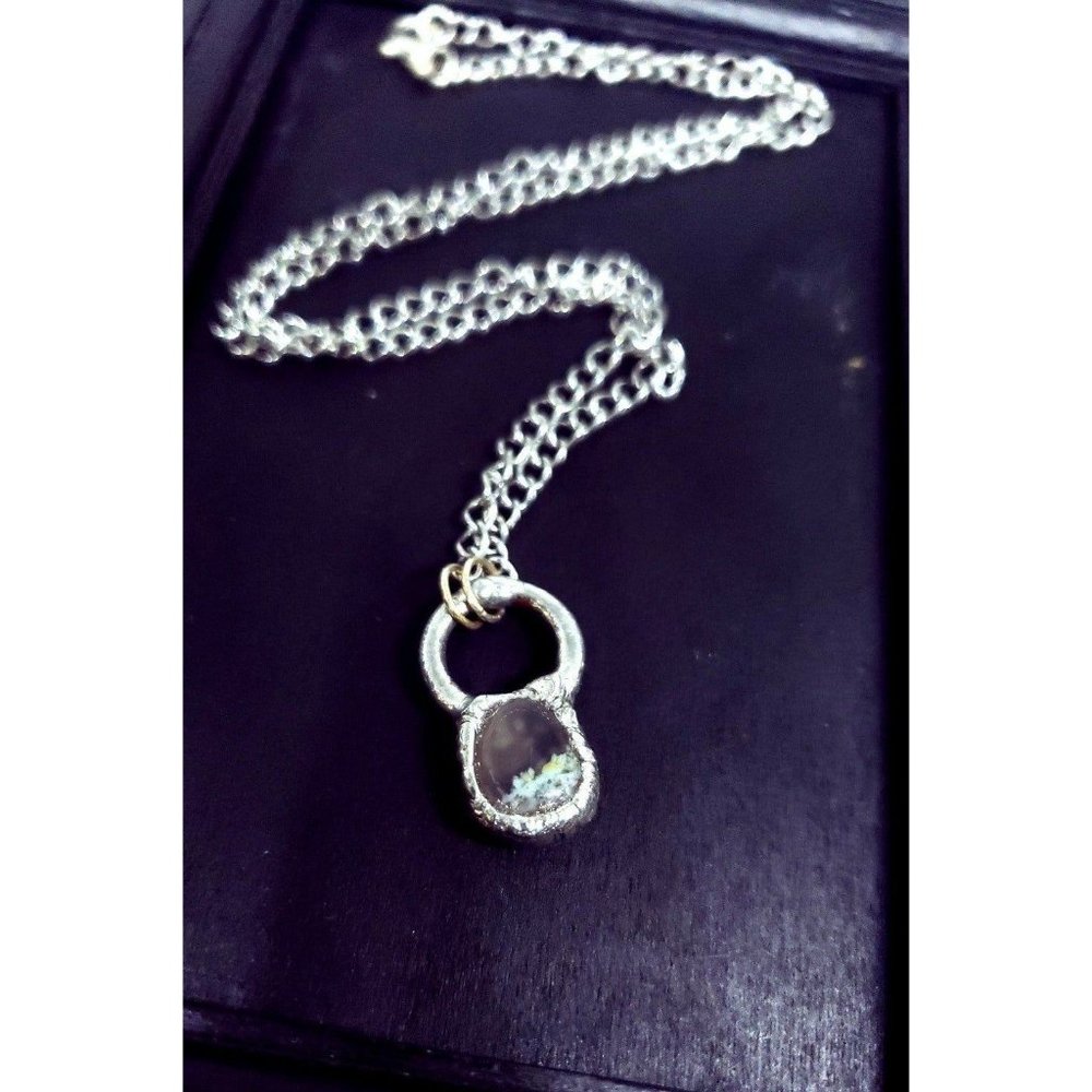 Moss Agate Necklace View 6